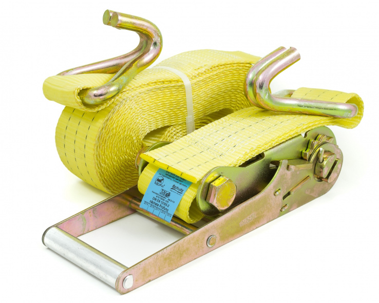 Стяжной ремень STZ 10000-10R, Стяжной ремень STZ 10000-10R, Стяжные ремни Schutz 10, ремень для прицепа Krona, купить стяжной грузовой ремень, Schutz 10 метров, купить стяжные грузовые ремни Schutz cargo control, Средства для крепления и транспортировки груза, Нагрузка 5 - 10 тонн